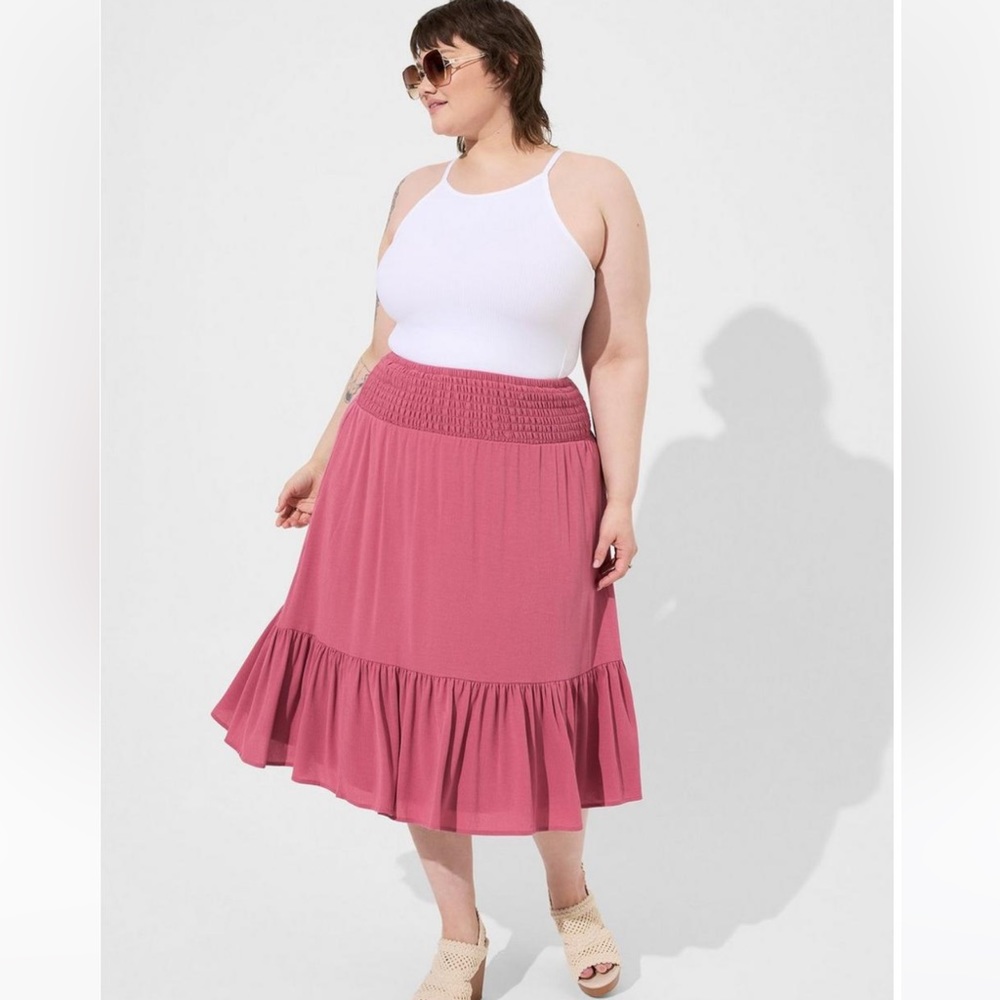 Torrid midi skirt